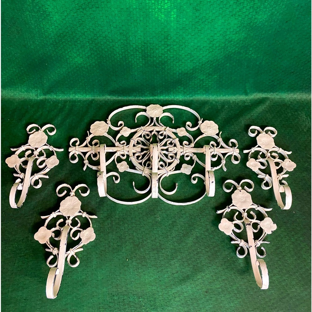 Anthropologie set of five decorative hooks